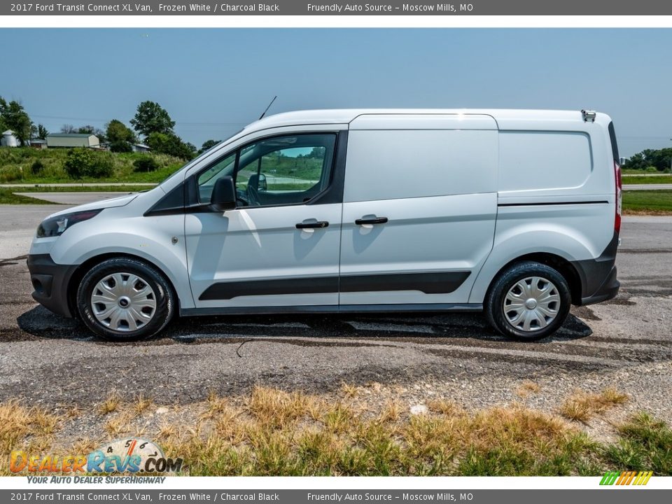 2017 Ford Transit Connect XL Van Frozen White / Charcoal Black Photo #7