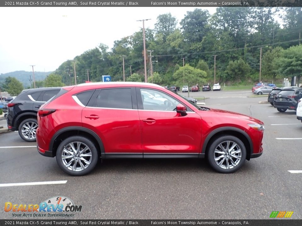 2021 Mazda CX-5 Grand Touring AWD Soul Red Crystal Metallic / Black Photo #1