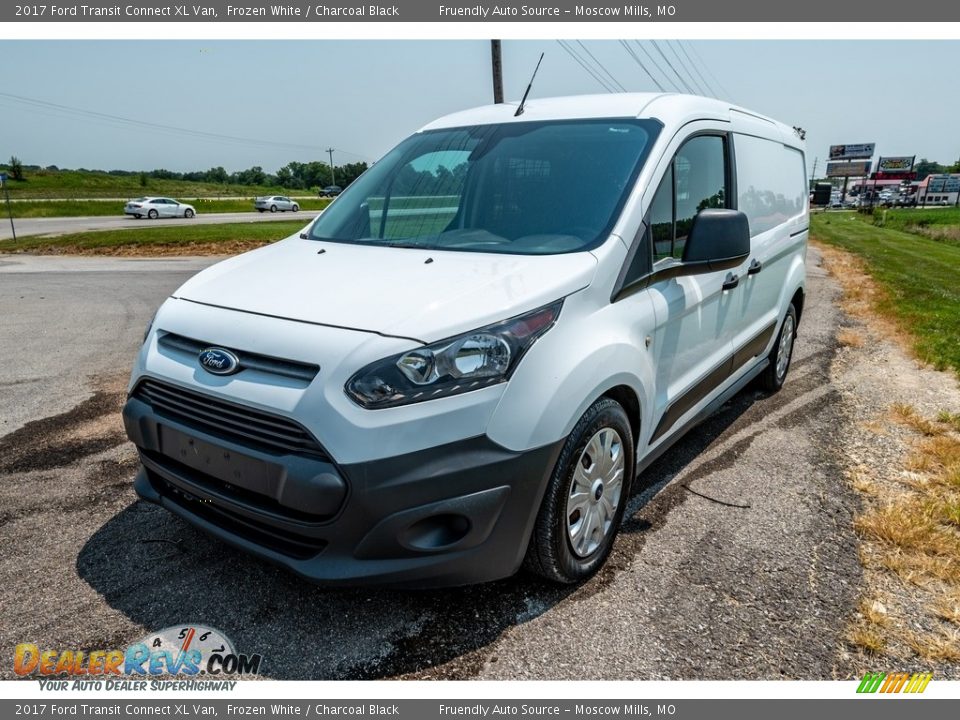 2017 Ford Transit Connect XL Van Frozen White / Charcoal Black Photo #8