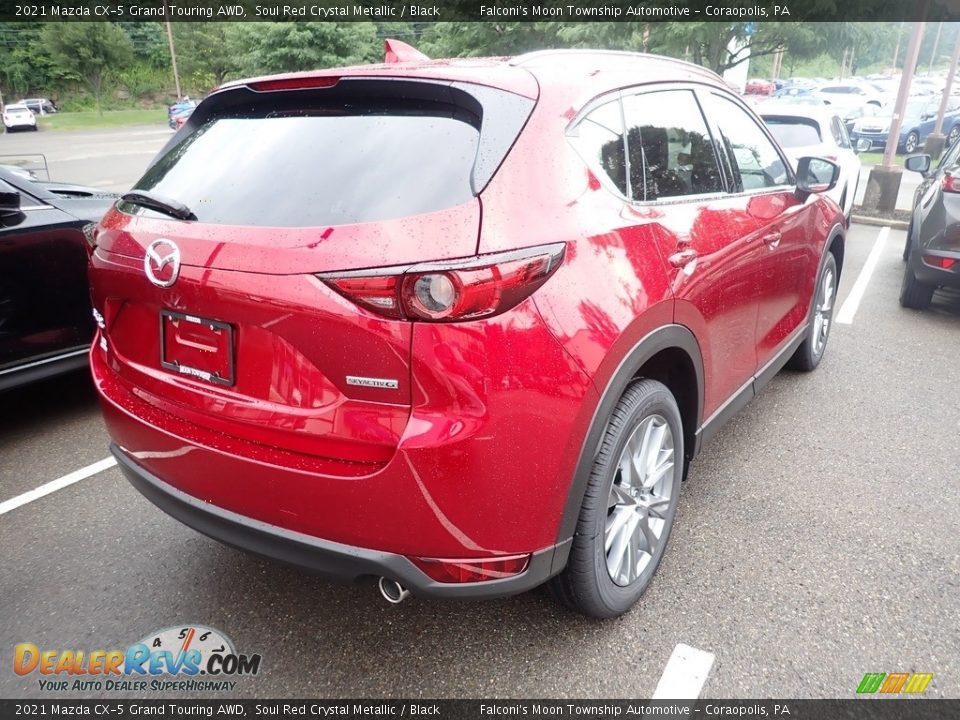 2021 Mazda CX-5 Grand Touring AWD Soul Red Crystal Metallic / Black Photo #2