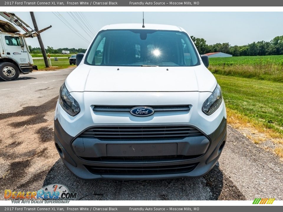 2017 Ford Transit Connect XL Van Frozen White / Charcoal Black Photo #9