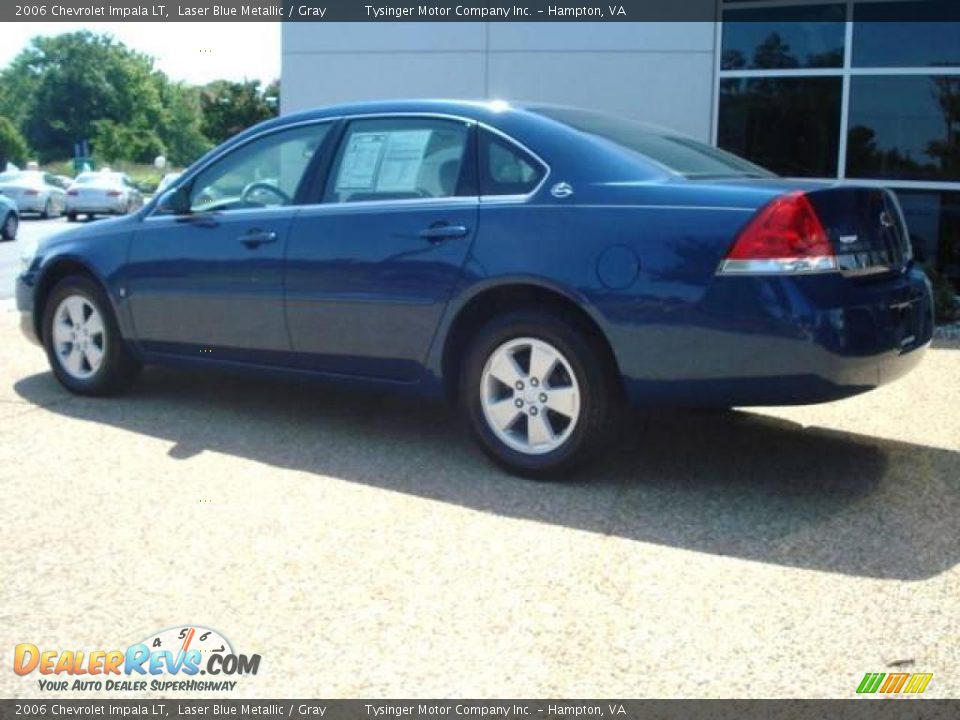 2006 Chevrolet Impala LT Laser Blue Metallic / Gray Photo #3