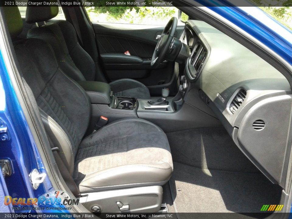 2021 Dodge Charger Daytona Indigo Blue / Black Photo #17