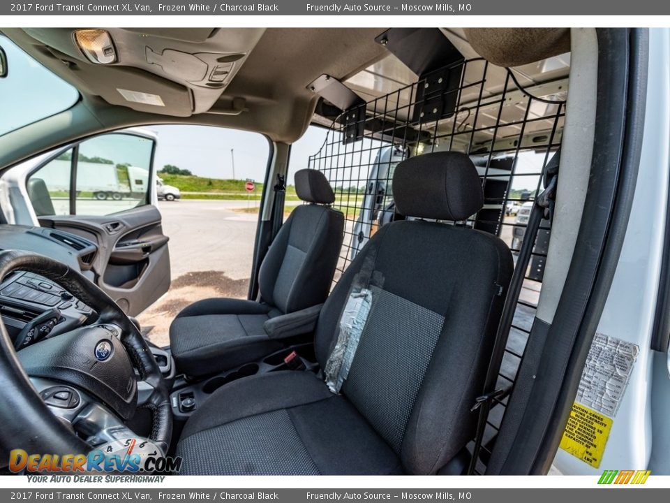 2017 Ford Transit Connect XL Van Frozen White / Charcoal Black Photo #16