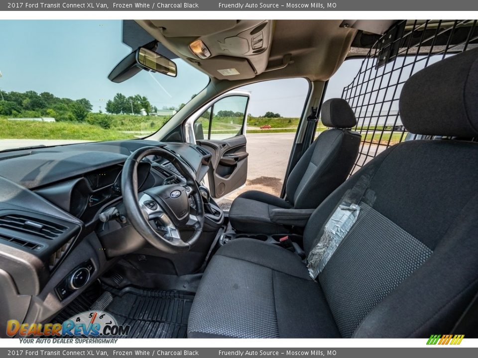 2017 Ford Transit Connect XL Van Frozen White / Charcoal Black Photo #17