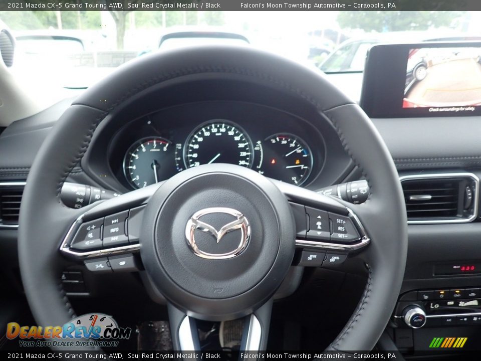 2021 Mazda CX-5 Grand Touring AWD Soul Red Crystal Metallic / Black Photo #20