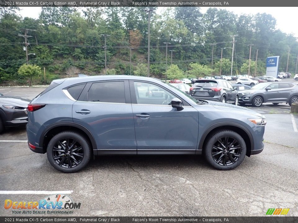 2021 Mazda CX-5 Carbon Edition AWD Polymetal Gray / Black Photo #1