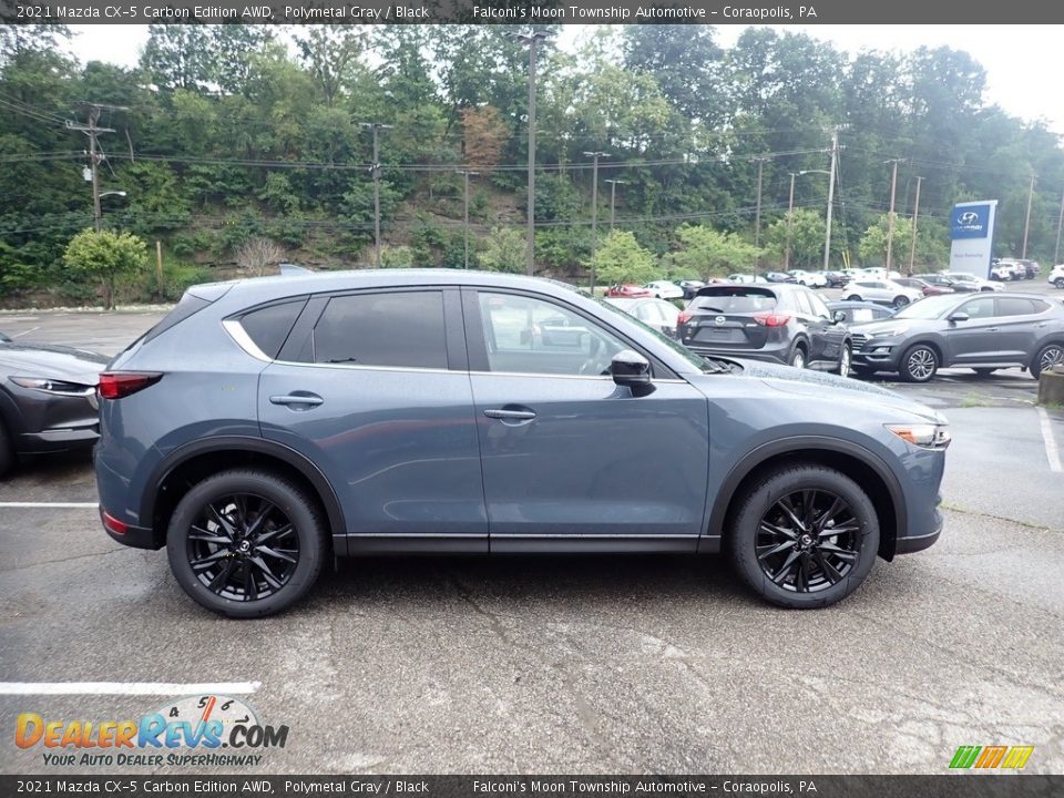 2021 Mazda CX-5 Carbon Edition AWD Polymetal Gray / Black Photo #1