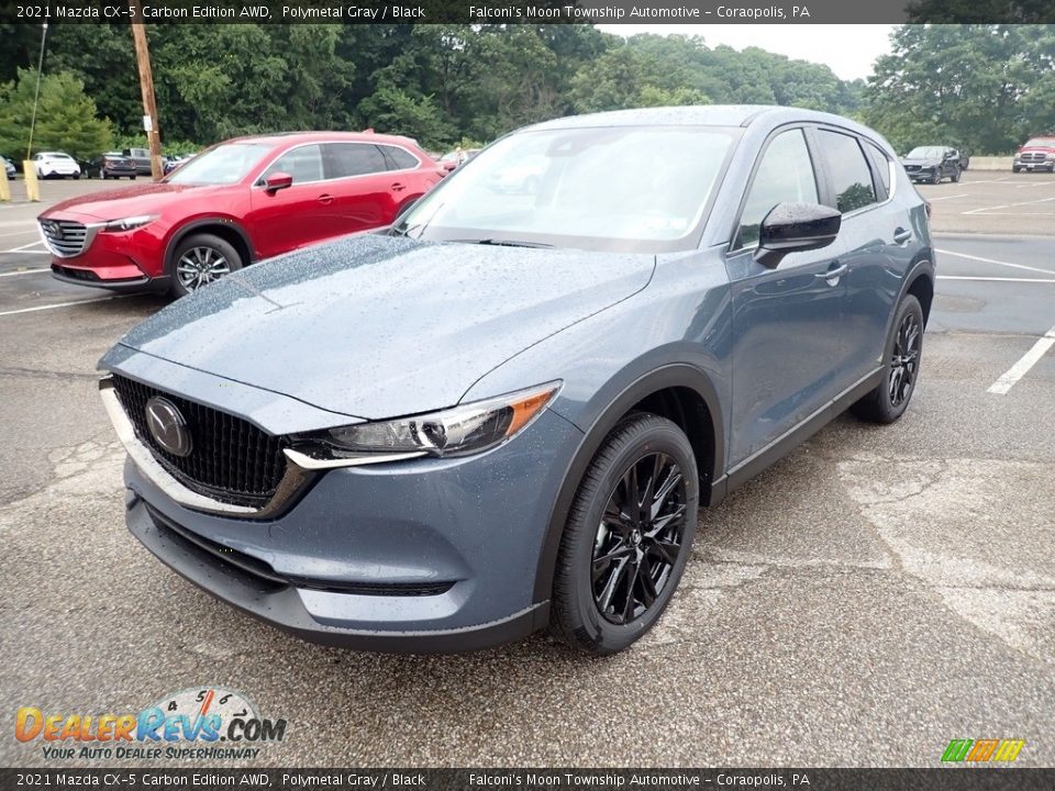 2021 Mazda CX-5 Carbon Edition AWD Polymetal Gray / Black Photo #5