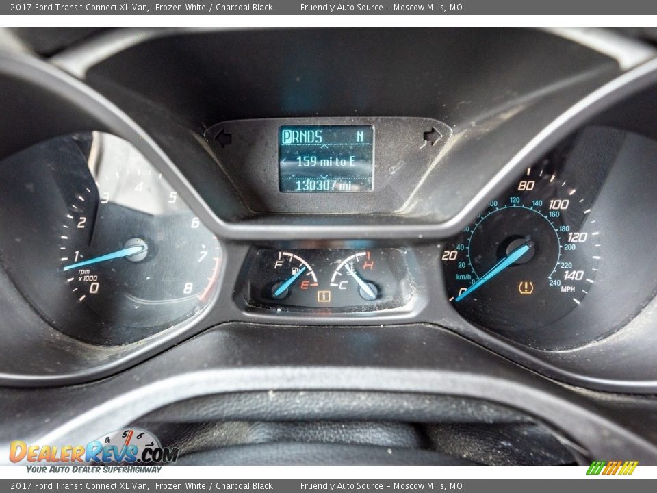 2017 Ford Transit Connect XL Van Frozen White / Charcoal Black Photo #35