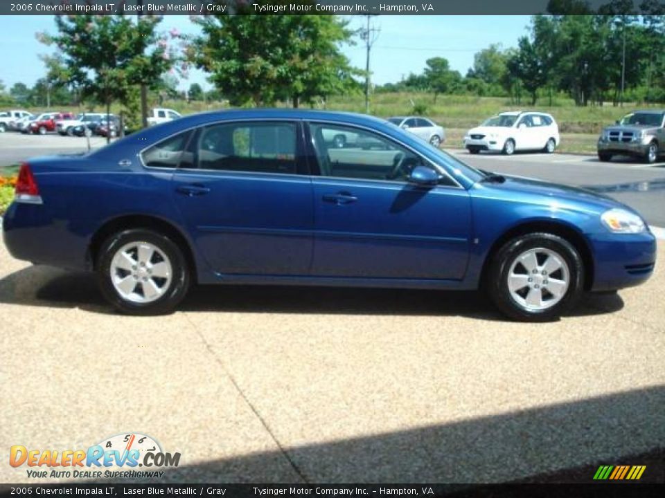 2006 Chevrolet Impala LT Laser Blue Metallic / Gray Photo #5