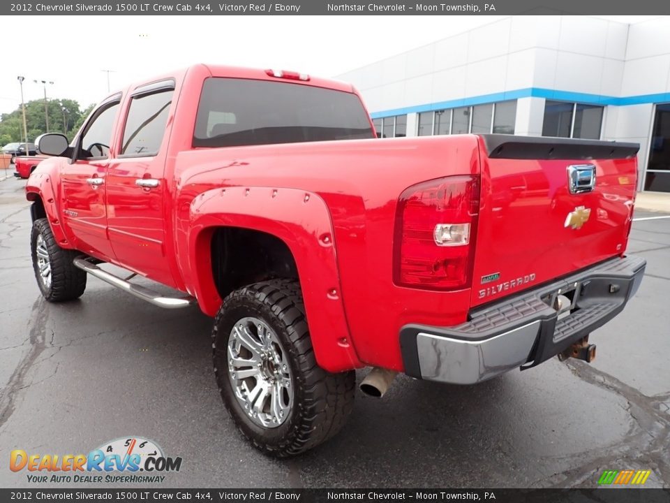 2012 Chevrolet Silverado 1500 LT Crew Cab 4x4 Victory Red / Ebony Photo #4