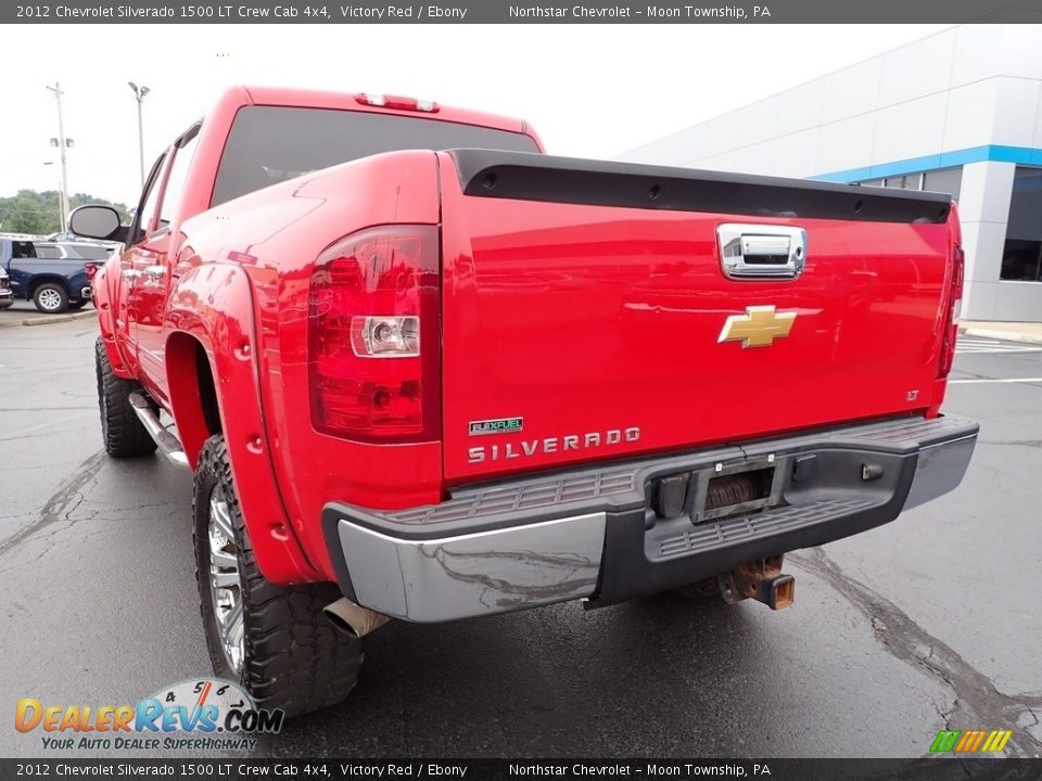 2012 Chevrolet Silverado 1500 LT Crew Cab 4x4 Victory Red / Ebony Photo #5