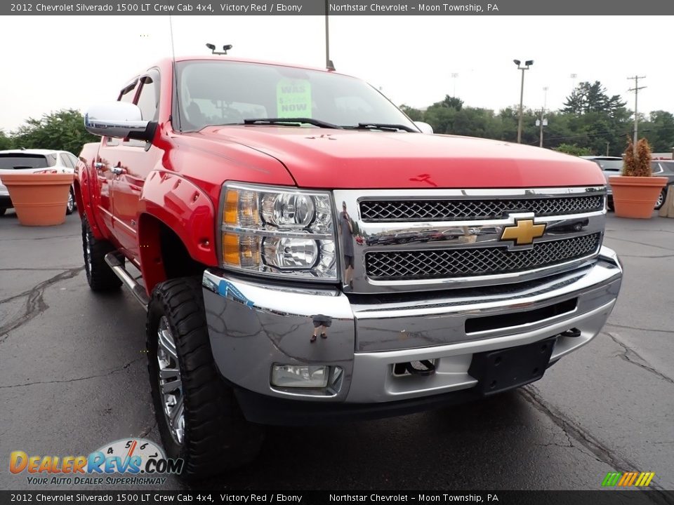 2012 Chevrolet Silverado 1500 LT Crew Cab 4x4 Victory Red / Ebony Photo #11