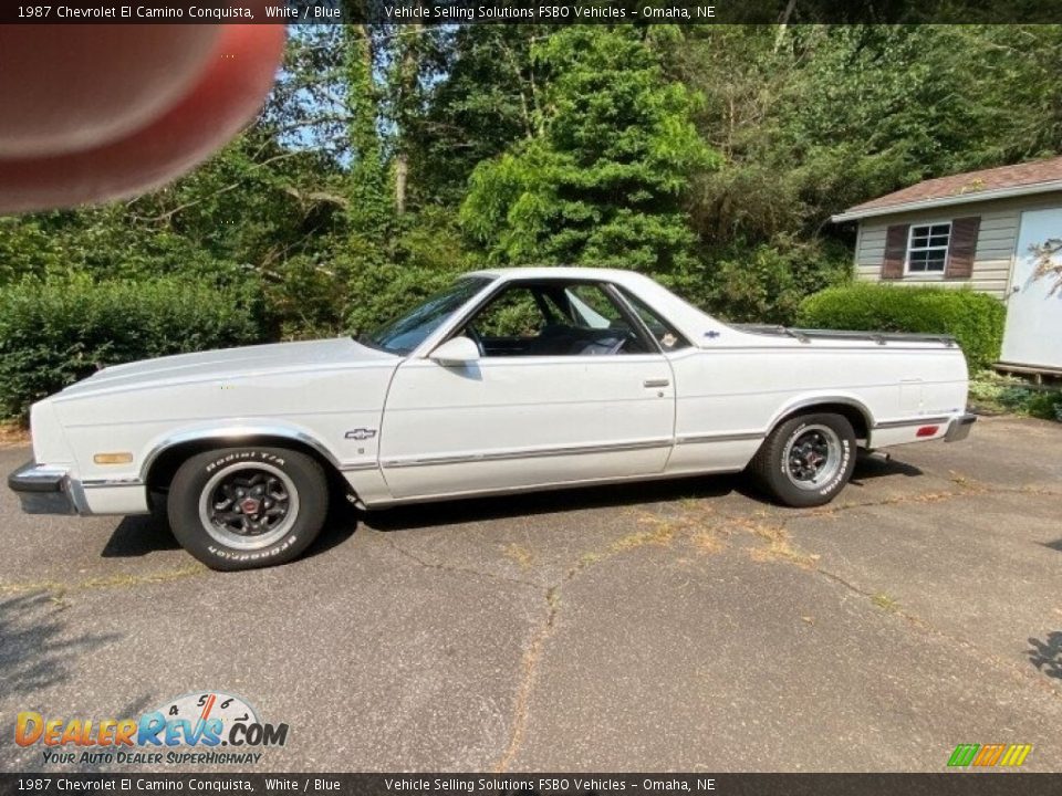 White 1987 Chevrolet El Camino Conquista Photo #1