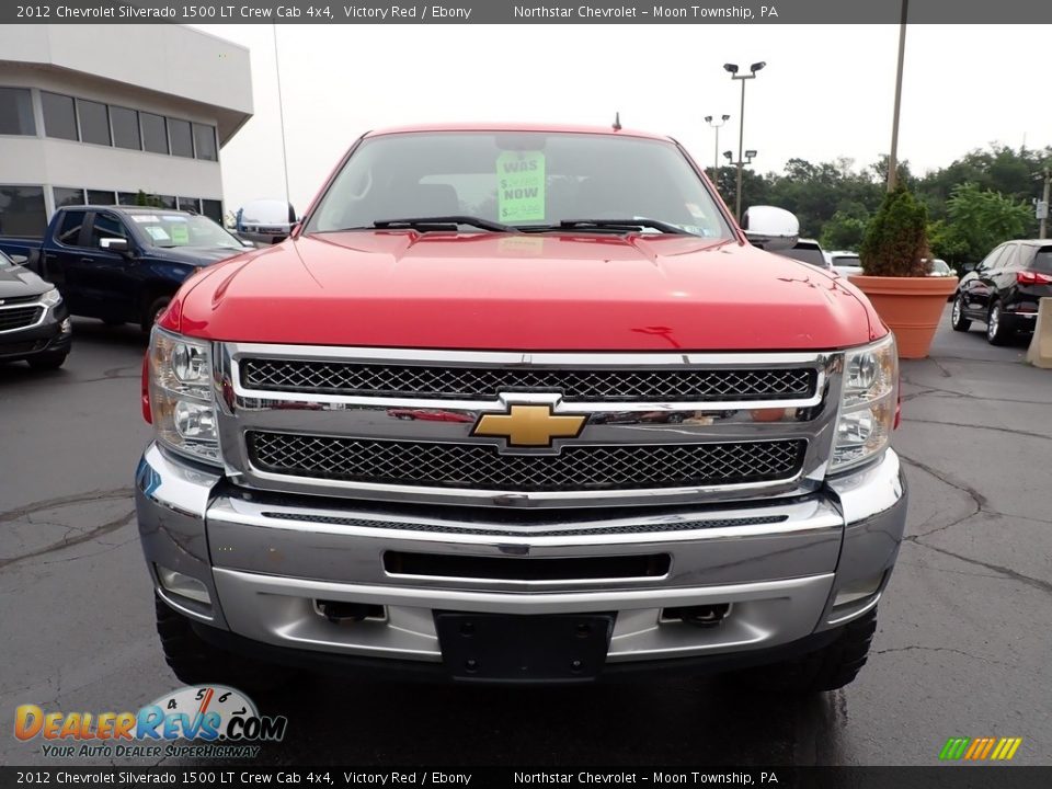 2012 Chevrolet Silverado 1500 LT Crew Cab 4x4 Victory Red / Ebony Photo #12