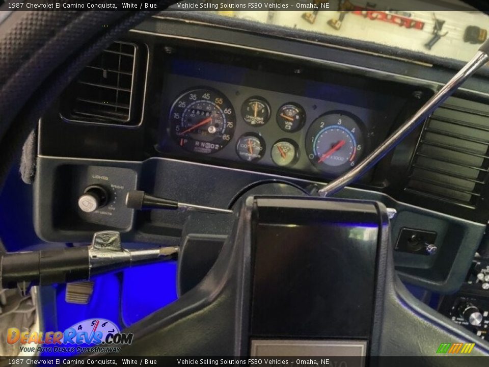 1987 Chevrolet El Camino Conquista Gauges Photo #4