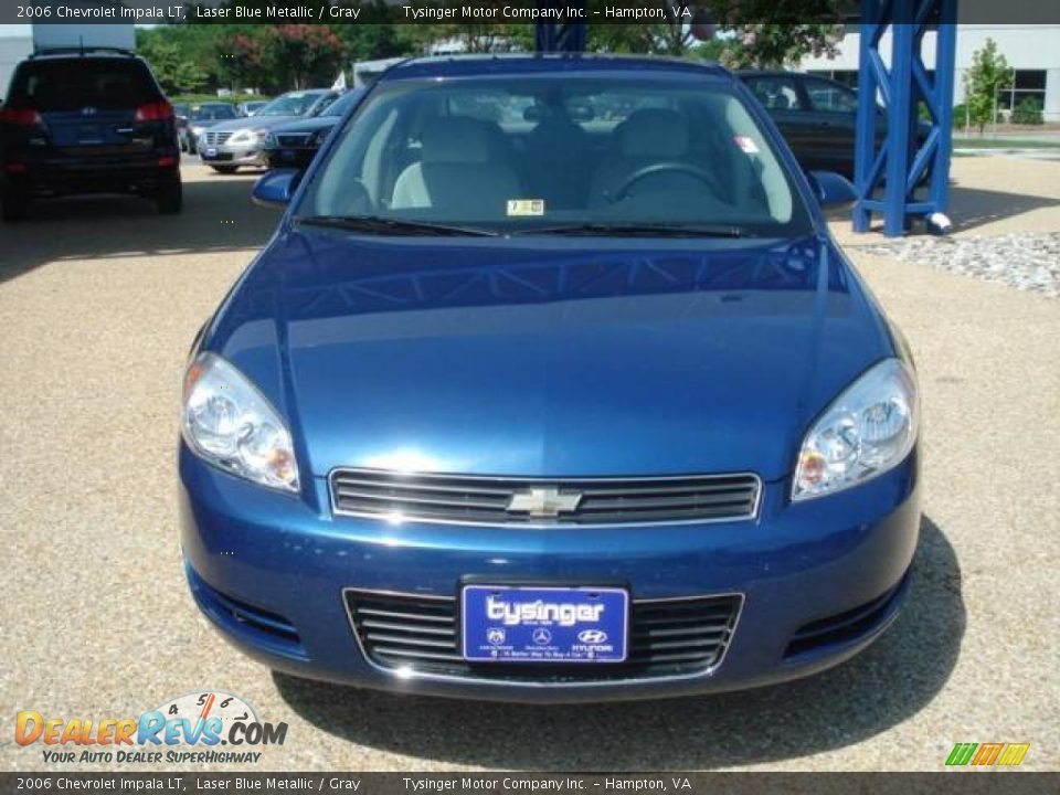 2006 Chevrolet Impala LT Laser Blue Metallic / Gray Photo #7