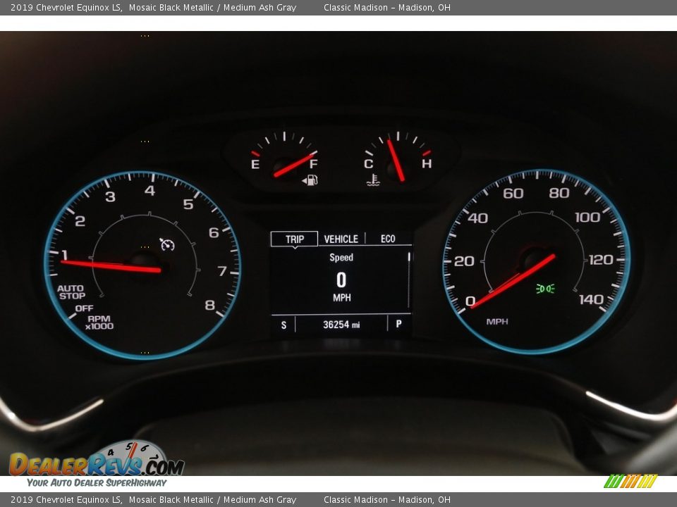 2019 Chevrolet Equinox LS Mosaic Black Metallic / Medium Ash Gray Photo #8