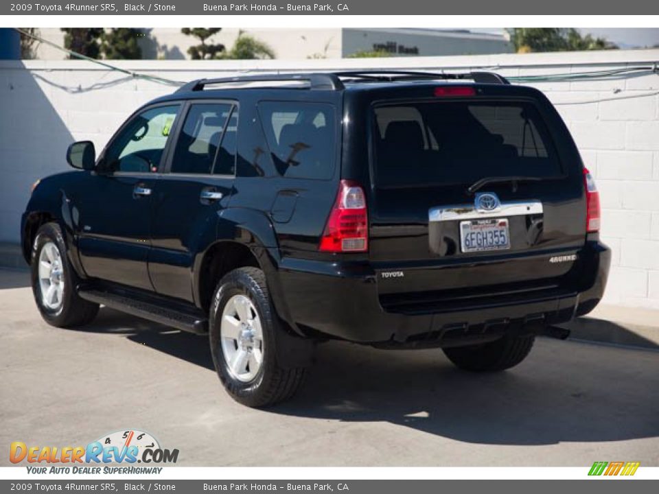 2009 Toyota 4Runner SR5 Black / Stone Photo #2