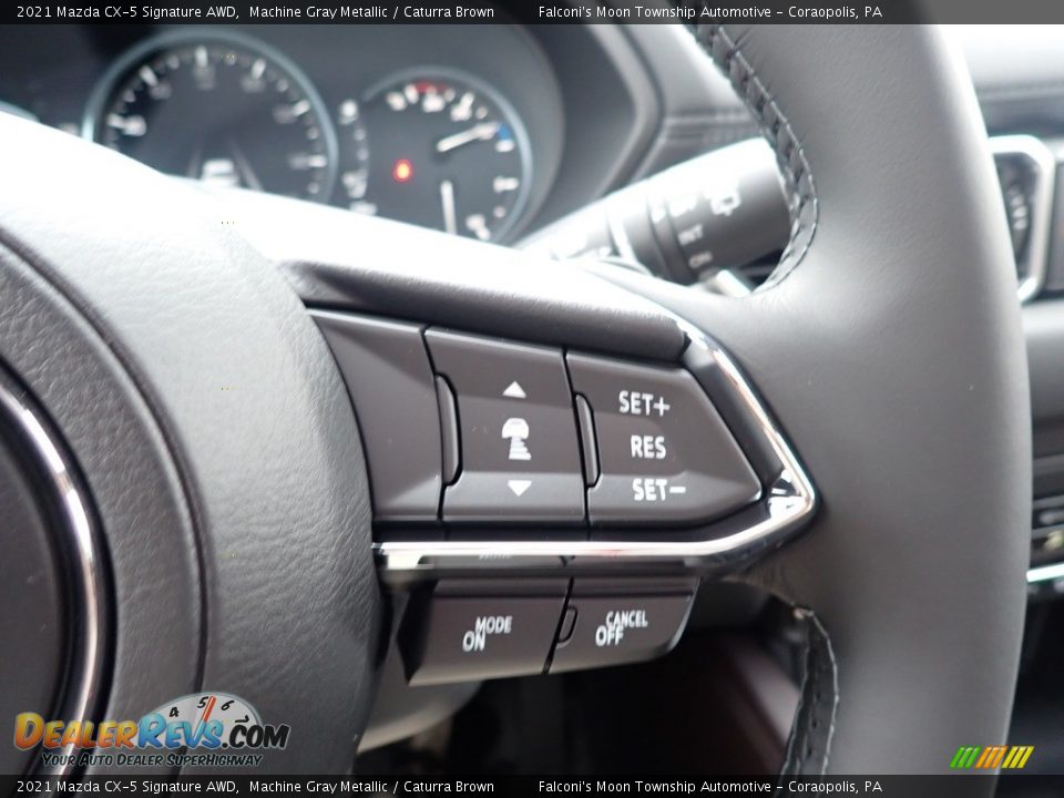 2021 Mazda CX-5 Signature AWD Steering Wheel Photo #19