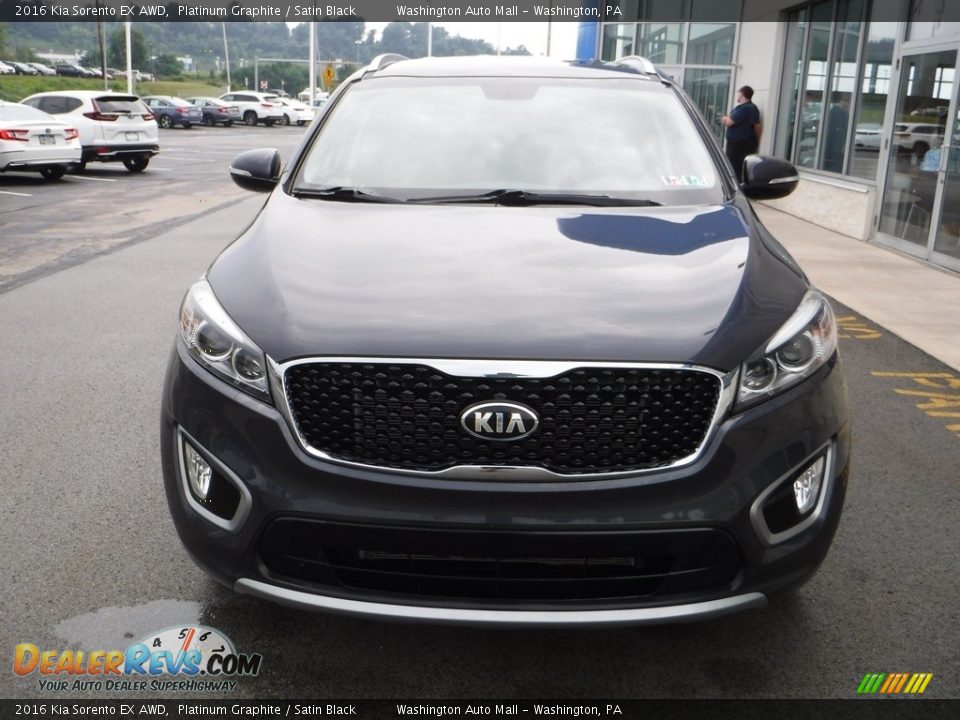 2016 Kia Sorento EX AWD Platinum Graphite / Satin Black Photo #4