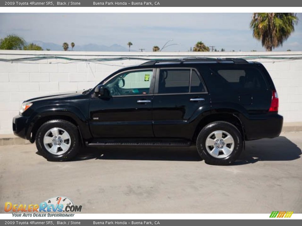 2009 Toyota 4Runner SR5 Black / Stone Photo #8