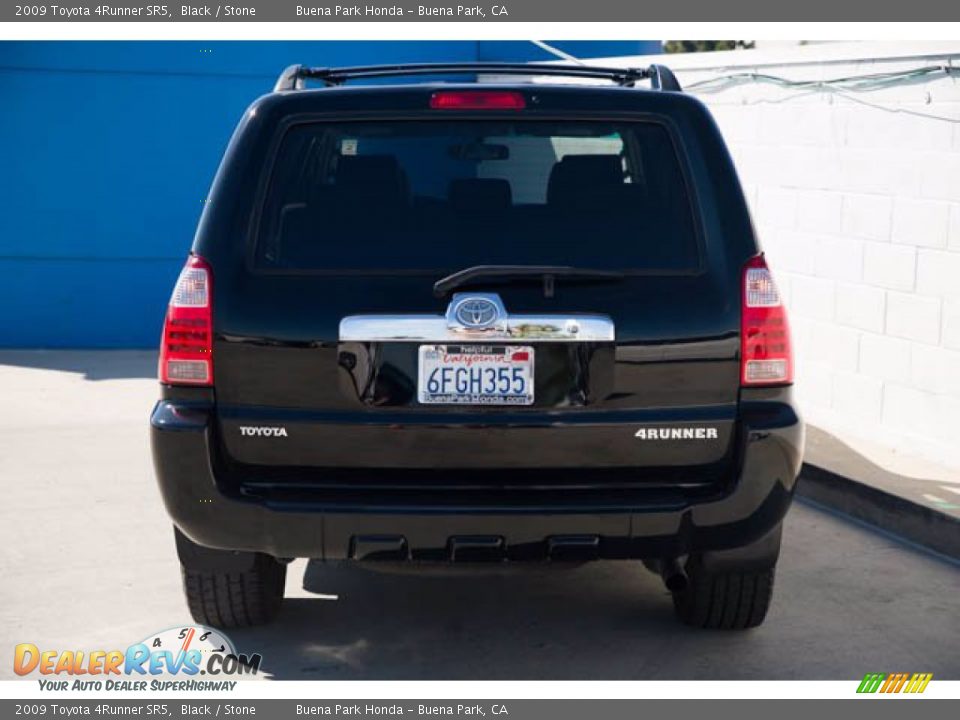 2009 Toyota 4Runner SR5 Black / Stone Photo #9