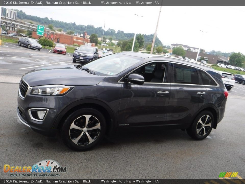 2016 Kia Sorento EX AWD Platinum Graphite / Satin Black Photo #6