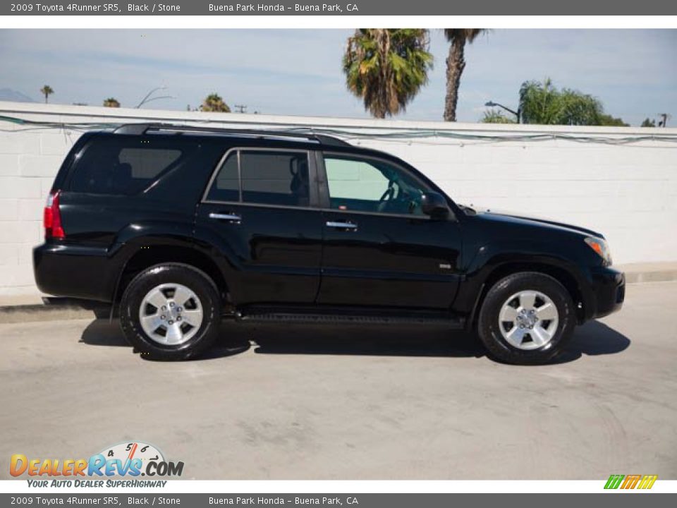 2009 Toyota 4Runner SR5 Black / Stone Photo #12