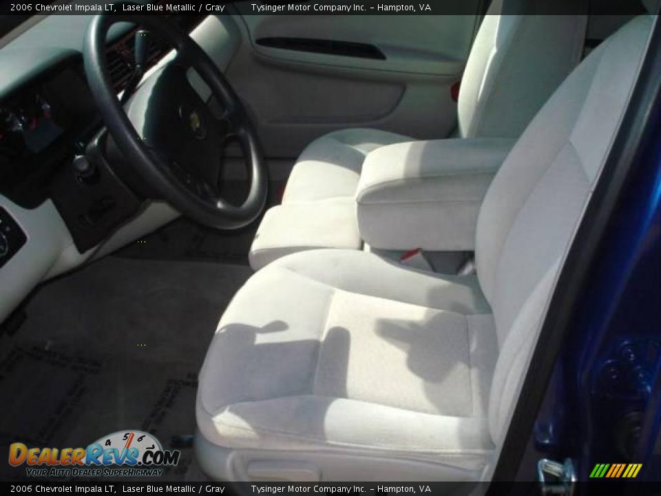 2006 Chevrolet Impala LT Laser Blue Metallic / Gray Photo #8