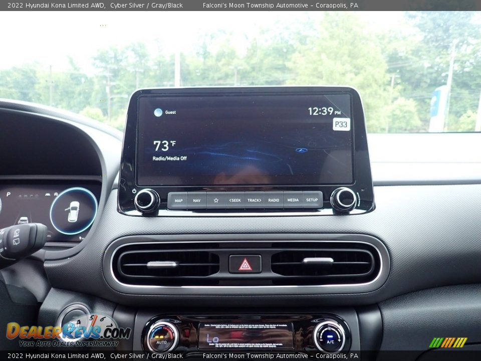 Controls of 2022 Hyundai Kona Limited AWD Photo #16