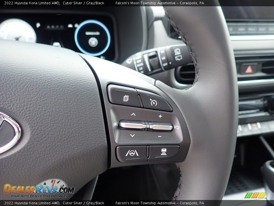 2022 Hyundai Kona Limited AWD Steering Wheel Photo #19
