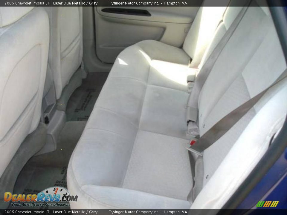 2006 Chevrolet Impala LT Laser Blue Metallic / Gray Photo #9
