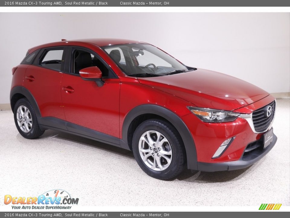 Front 3/4 View of 2016 Mazda CX-3 Touring AWD Photo #1