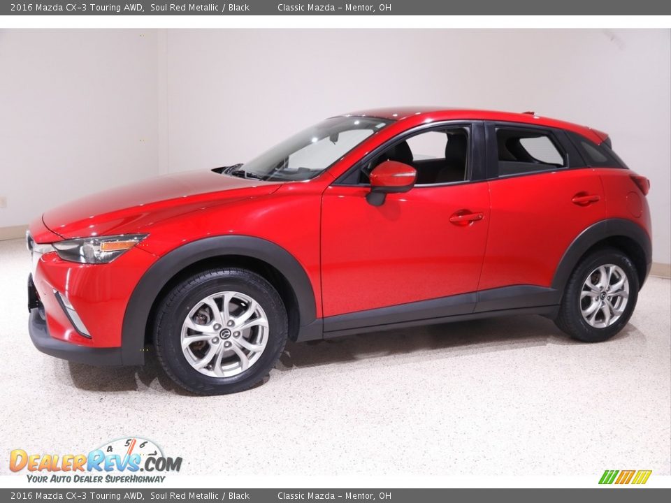 Soul Red Metallic 2016 Mazda CX-3 Touring AWD Photo #3