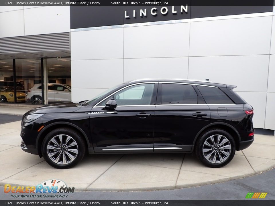 Infinite Black 2020 Lincoln Corsair Reserve AWD Photo #2