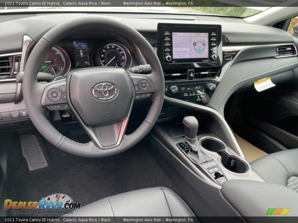 Dashboard of 2021 Toyota Camry SE Hybrid Photo #3