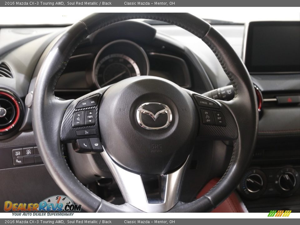 2016 Mazda CX-3 Touring AWD Steering Wheel Photo #7