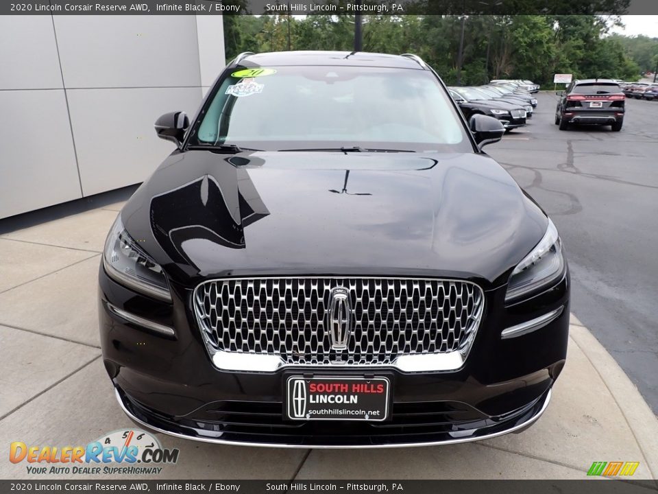 2020 Lincoln Corsair Reserve AWD Infinite Black / Ebony Photo #9