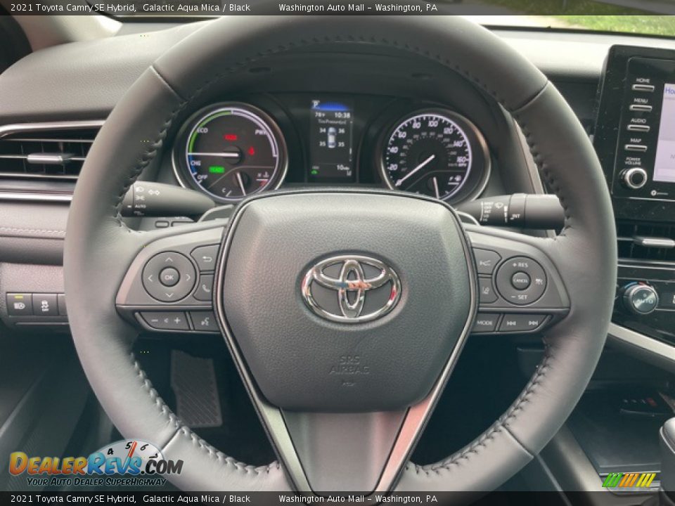 2021 Toyota Camry SE Hybrid Steering Wheel Photo #13