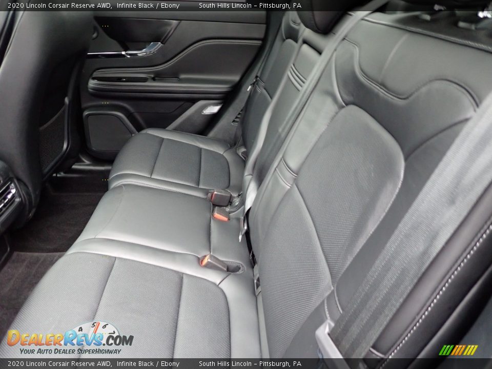 Rear Seat of 2020 Lincoln Corsair Reserve AWD Photo #16