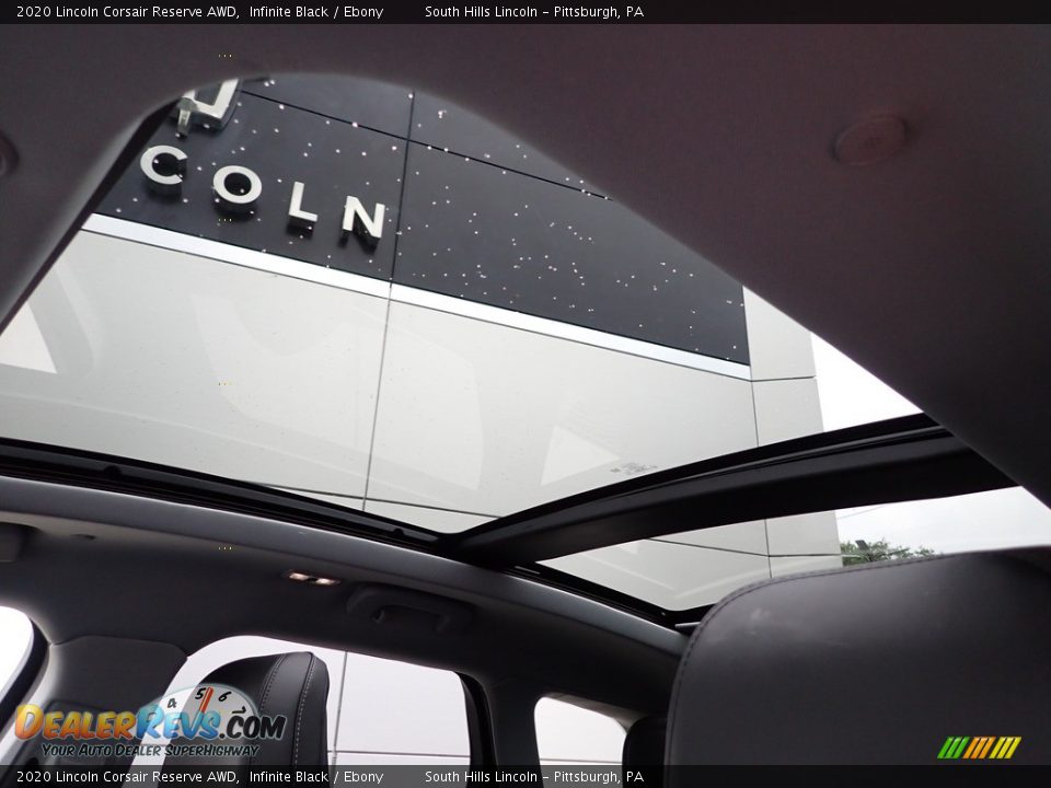 2020 Lincoln Corsair Reserve AWD Infinite Black / Ebony Photo #19