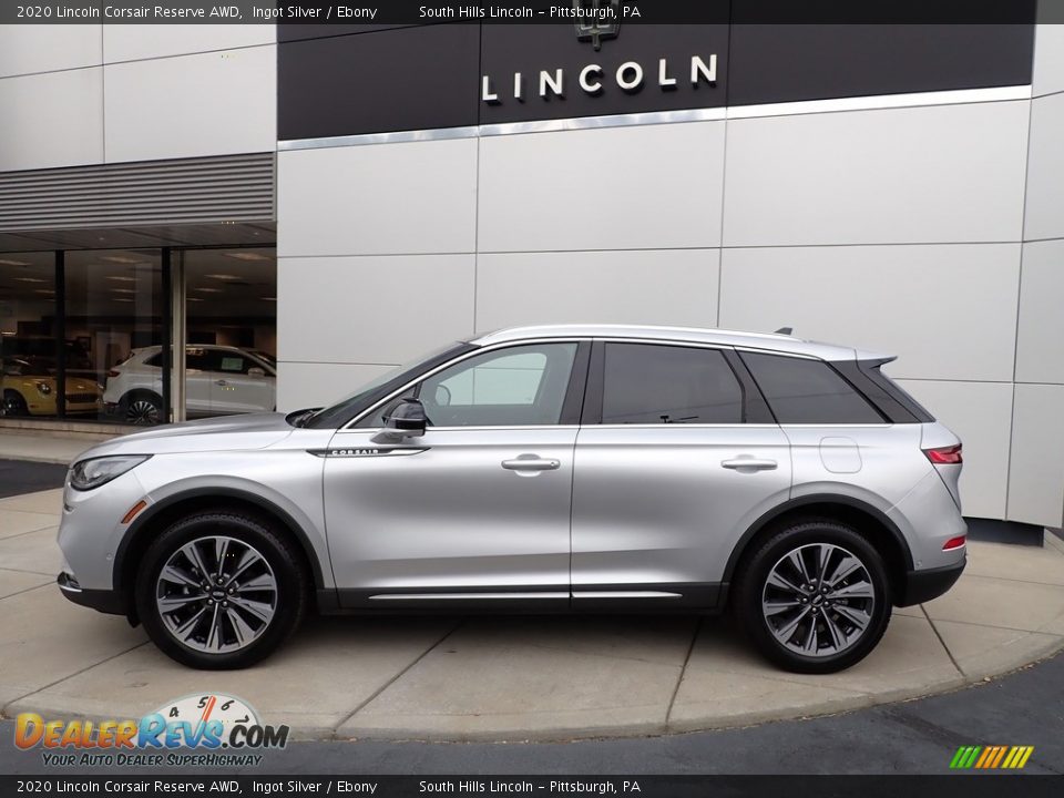 Ingot Silver 2020 Lincoln Corsair Reserve AWD Photo #2