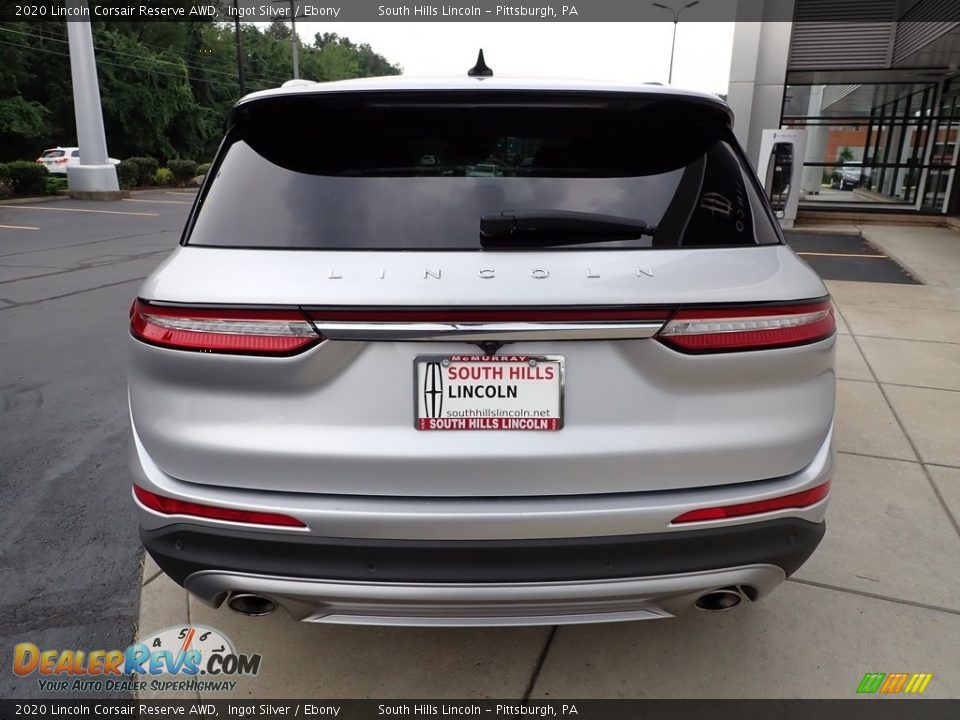 2020 Lincoln Corsair Reserve AWD Ingot Silver / Ebony Photo #4