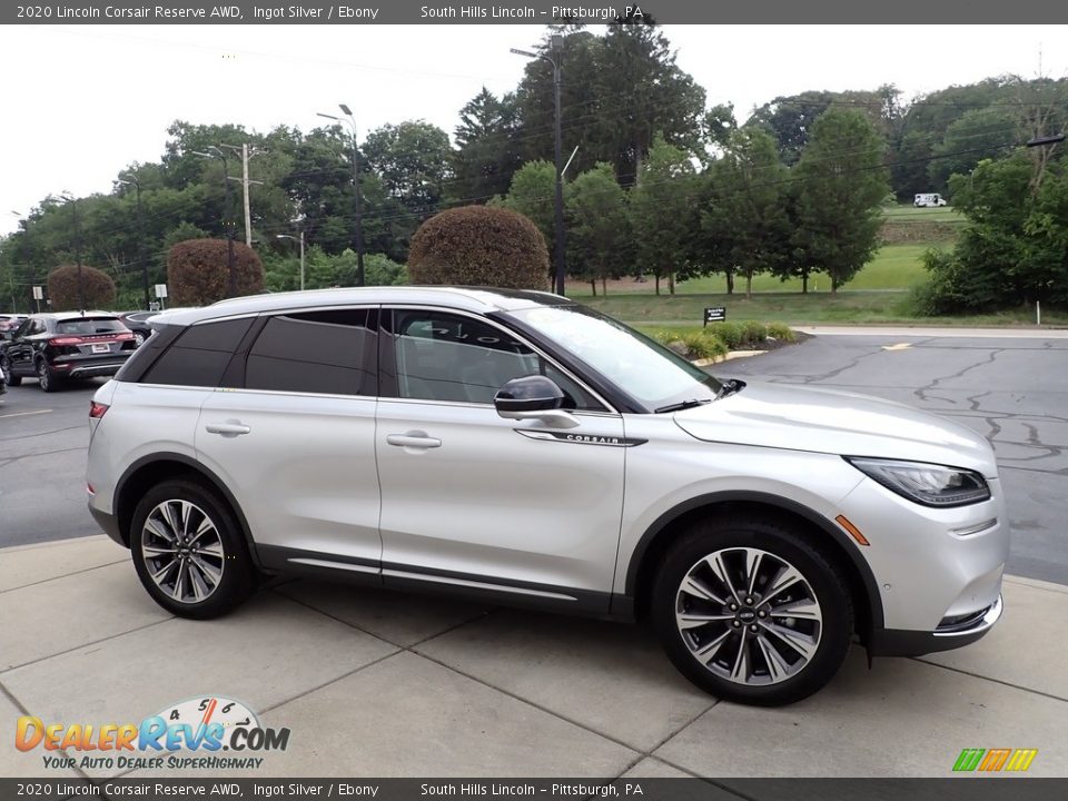 2020 Lincoln Corsair Reserve AWD Ingot Silver / Ebony Photo #7