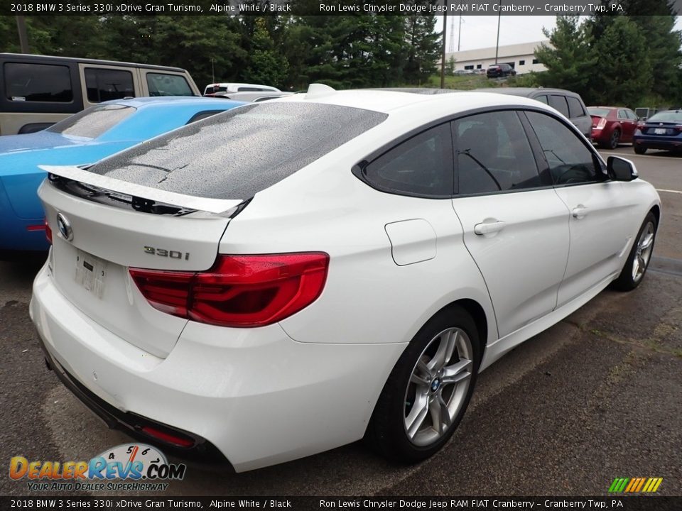 2018 BMW 3 Series 330i xDrive Gran Turismo Alpine White / Black Photo #3