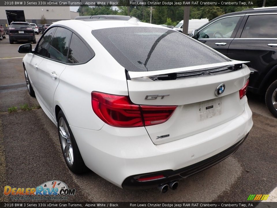 2018 BMW 3 Series 330i xDrive Gran Turismo Alpine White / Black Photo #4