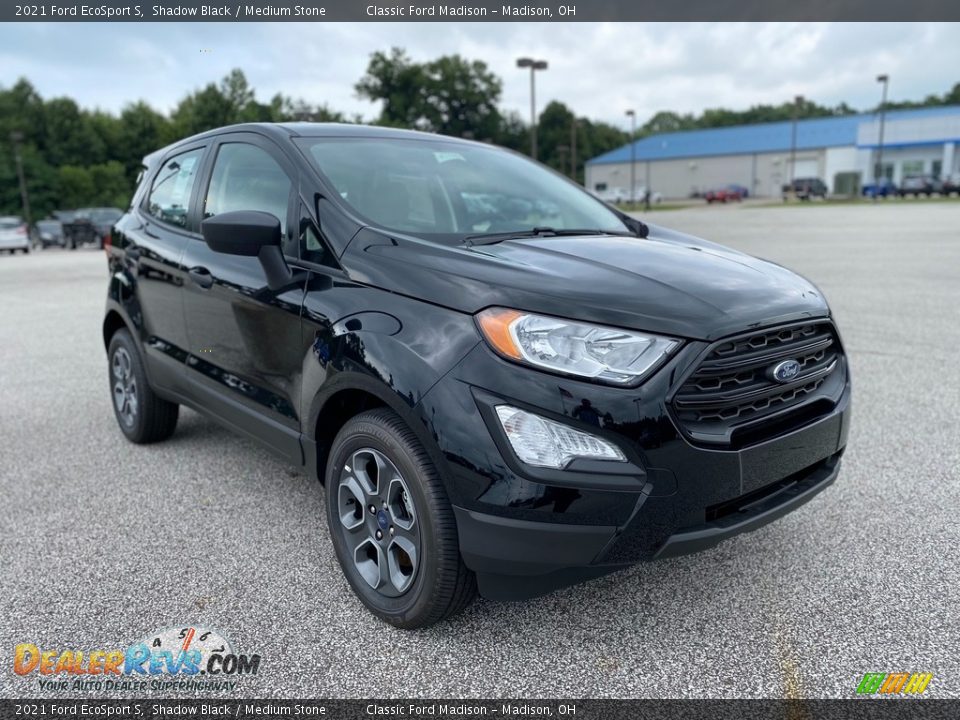 Front 3/4 View of 2021 Ford EcoSport S Photo #7