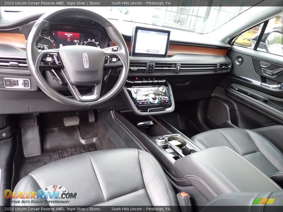 Ebony Interior - 2020 Lincoln Corsair Reserve AWD Photo #17